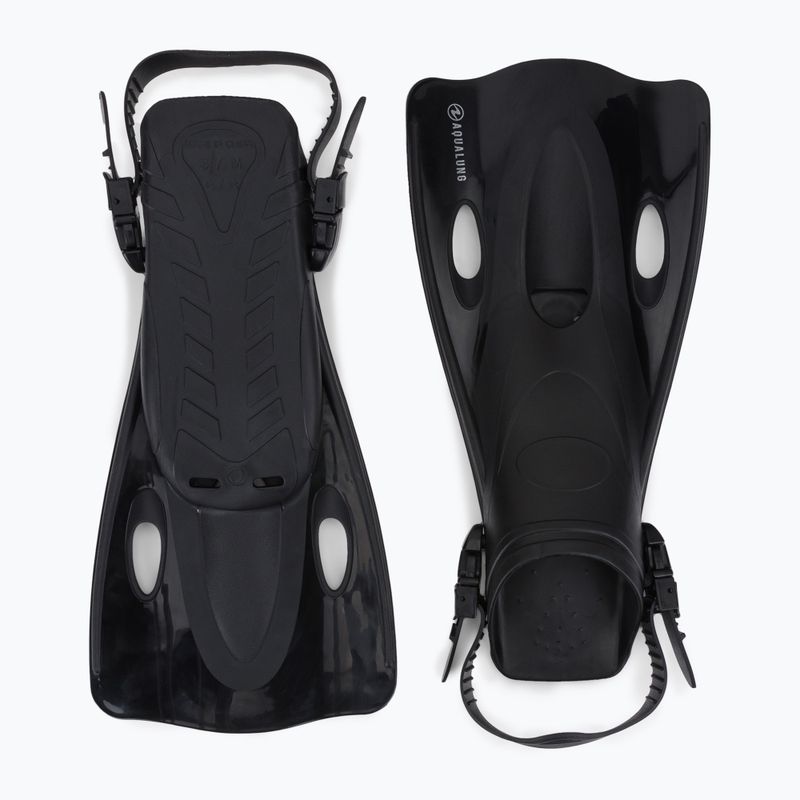 Aqualung Twister Tauchflossen schwarz FA3640101SM 2