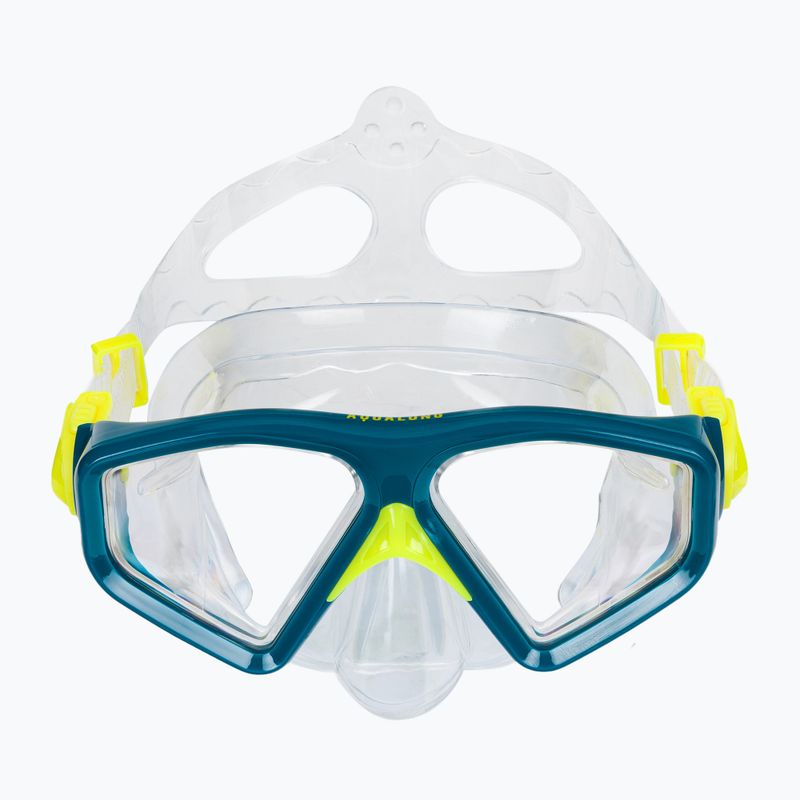 Aqualung Saturn Combo Maske + Schnorchel Tauchset blau SC3980040 3