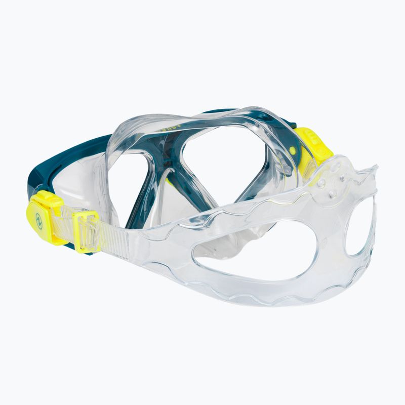 Aqualung Saturn Combo Maske + Schnorchel Tauchset blau SC3980040 5