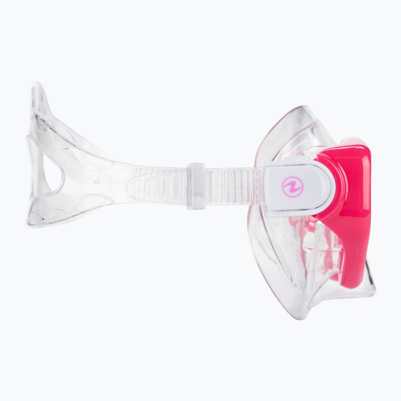 Aqualung Saturn Combo Schnorchel Maske + Schnorchel rosa SC3980002 3