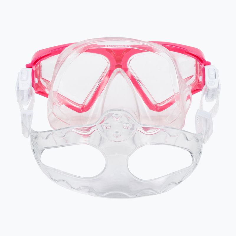Aqualung Saturn Combo Schnorchel Maske + Schnorchel rosa SC3980002 5