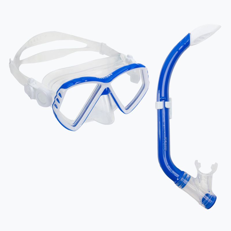 Aqualung Cub Combo Maske + Schnorchel Tauchset blau SC3990040