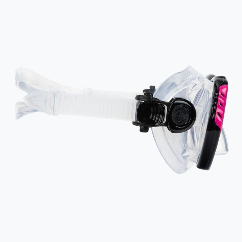 Aqualung Cub Combo Kinderschnorchelset Maske + Schnorchel schwarz/rosa SC3990002 4