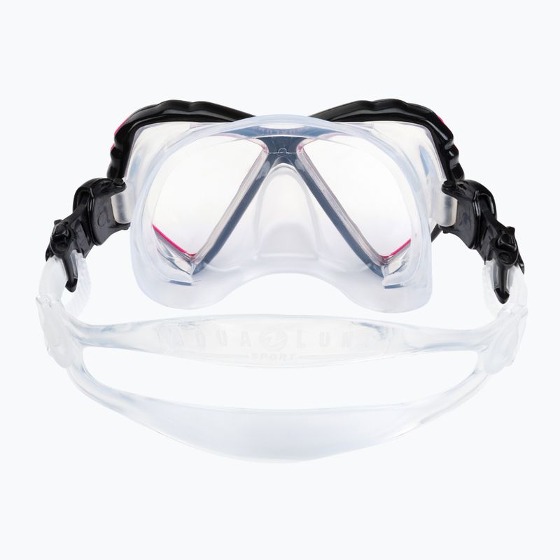 Aqualung Cub Combo Kinderschnorchelset Maske + Schnorchel schwarz/rosa SC3990002 6