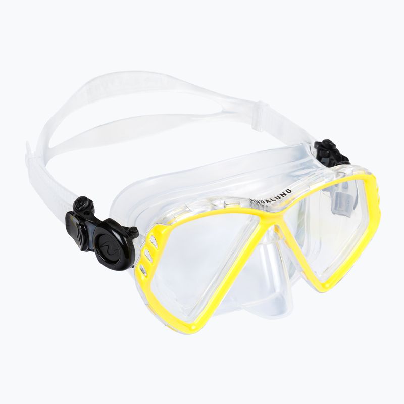 Aqualung Cub Combo Kinder Schnorchelset Maske + Schnorchel Gelb SC3990007 2