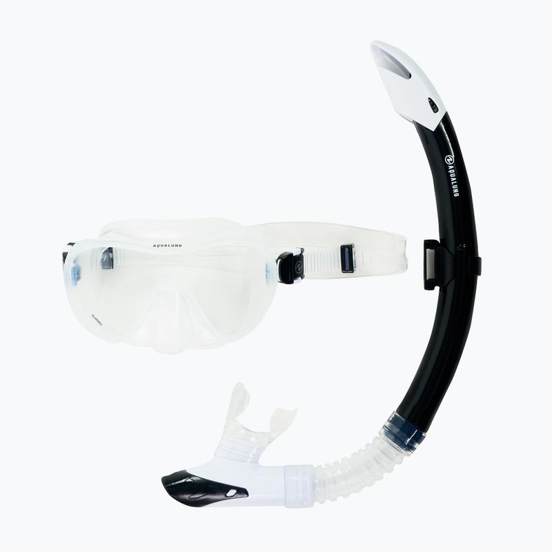 Aqualung Nabul Combo Maske + Schnorchel Kit weiß SC4180009 9
