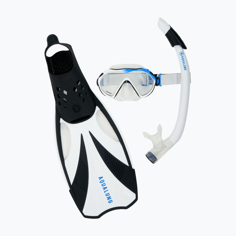 Aqualung Kompass Schnorchel Set schwarz und weiß SR4110109XL 14
