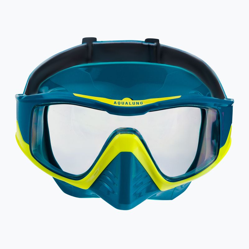 Aqualung Vita petrol/gelbe Tauchmaske MS5529807LC 2