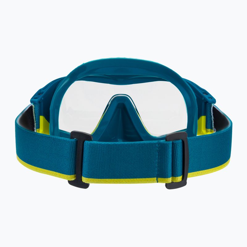 Aqualung Vita petrol/gelbe Tauchmaske MS5529807LC 5