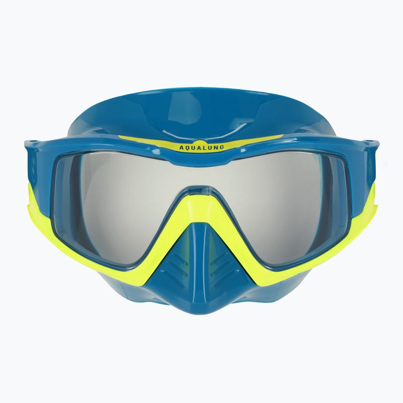 Aqualung Vita petrol/gelbe Tauchmaske MS5529807LC 7