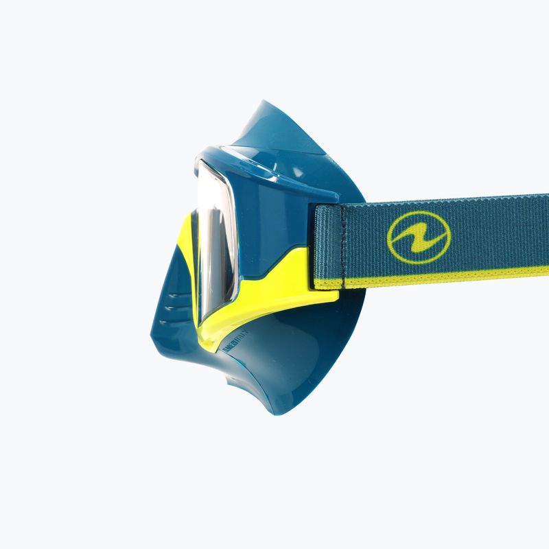 Aqualung Vita petrol/gelbe Tauchmaske MS5529807LC 8