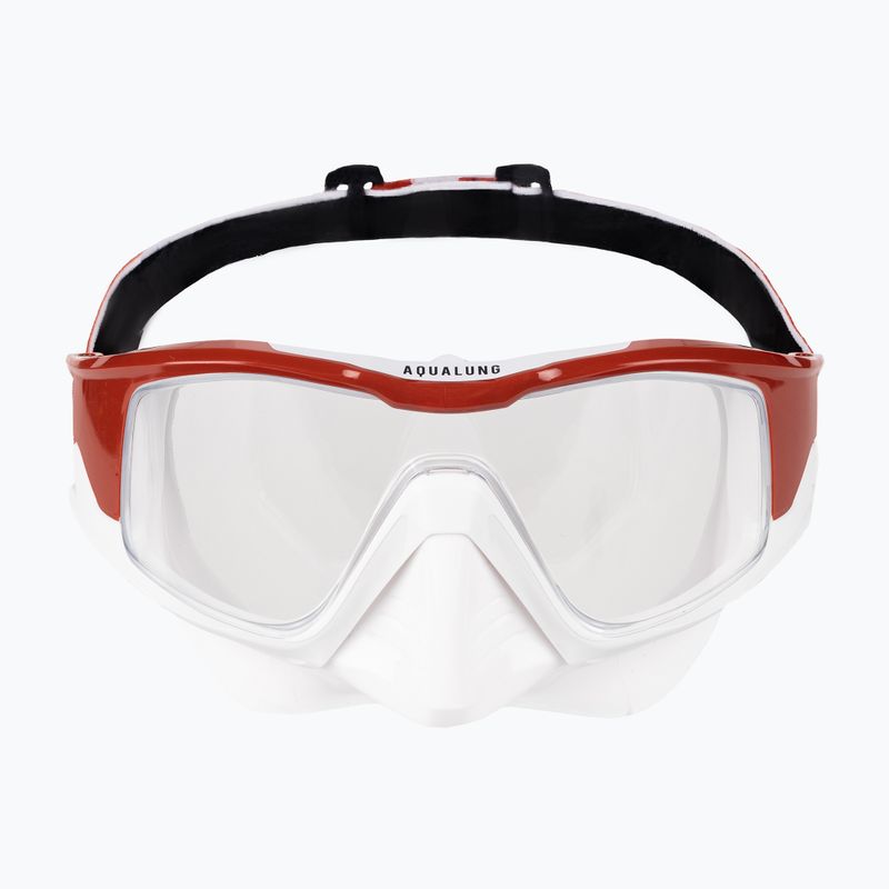 Aqualung Vita weiß/brick Tauchmaske MS5520963LCL 2