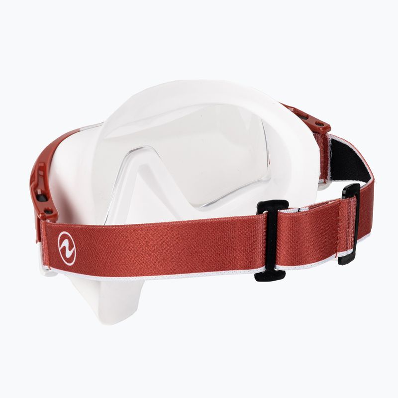 Aqualung Vita weiß/brick Tauchmaske MS5520963LCL 4