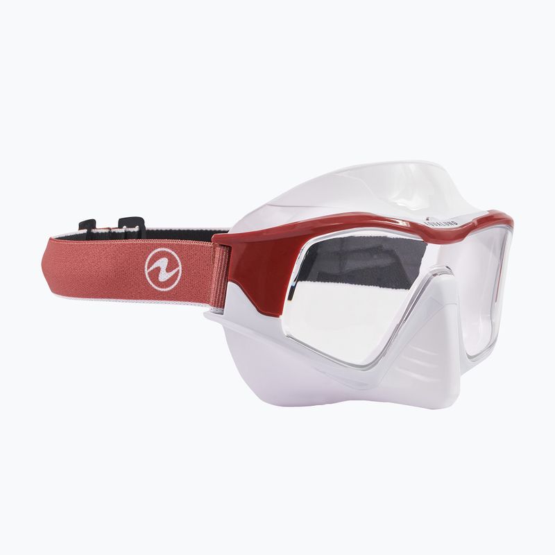 Aqualung Vita weiß/brick Tauchmaske MS5520963LCL 6