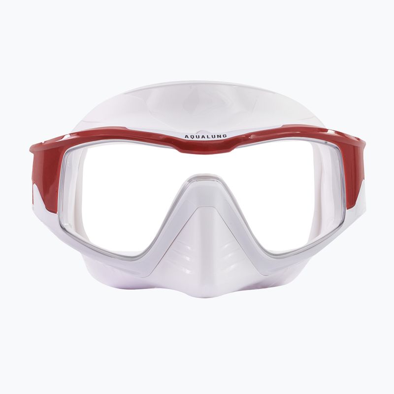 Aqualung Vita weiß/brick Tauchmaske MS5520963LCL 7