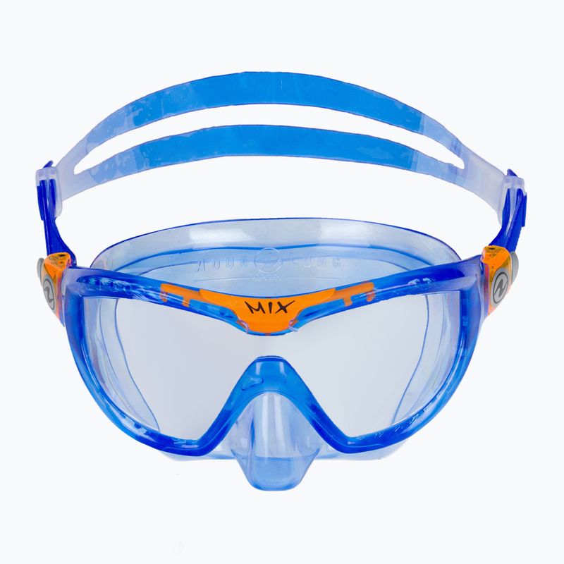 Aqualung Mix Kinder Schnorchel Kit Maske + Schnorchel blau SC4254008 3