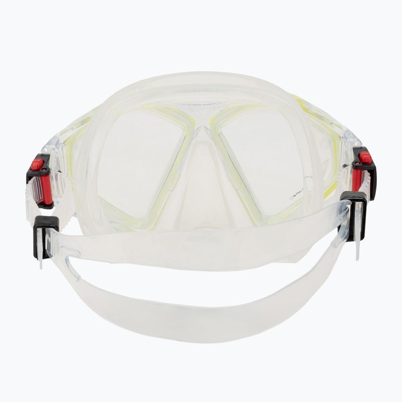 Aqualung Hawkeye transparent/gelb Tauchmaske MS5570007 4