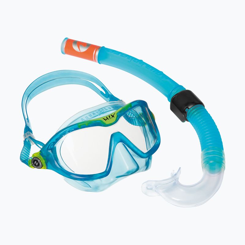 Aqualung Combo Mix.A Kinder Schnorchel Set blau SC4254131S 10