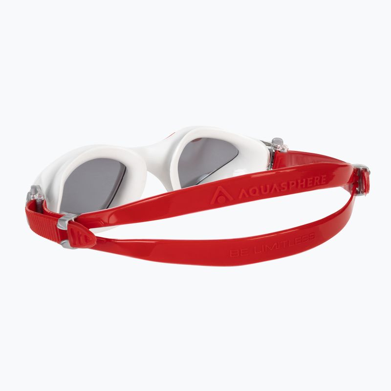 Aquasphere Kayenne grau/rot Schwimmbrille 4