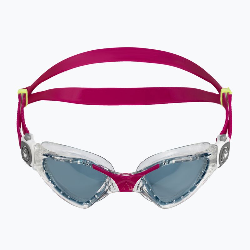 Aquasphere Kayenne Compact transparent / himbeerfarben Kinder Schwimmbrille EP3150016LD 2