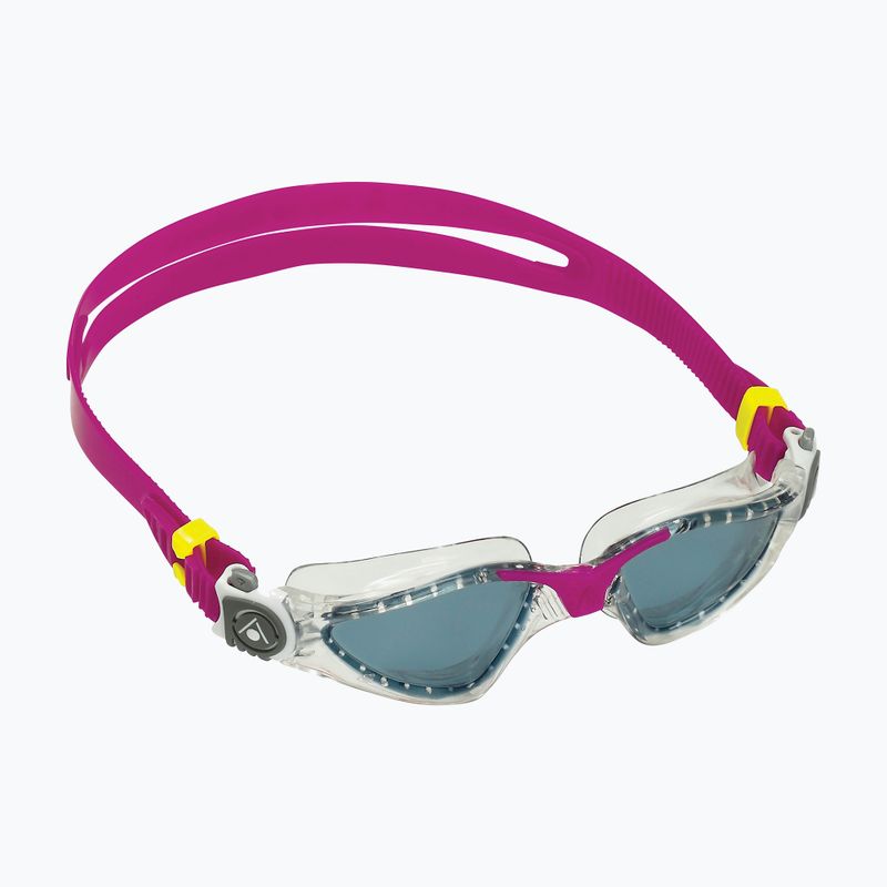 Aquasphere Kayenne Compact transparent / himbeerfarben Kinder Schwimmbrille EP3150016LD 6