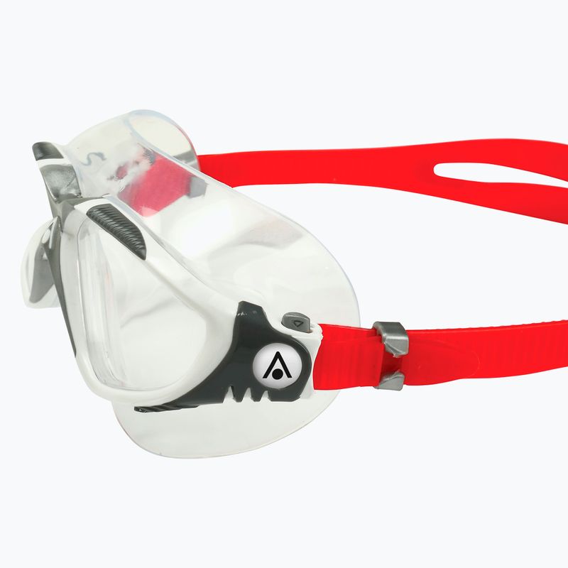 Schwimmmaske Aquasphere Vista white/red/clear 5