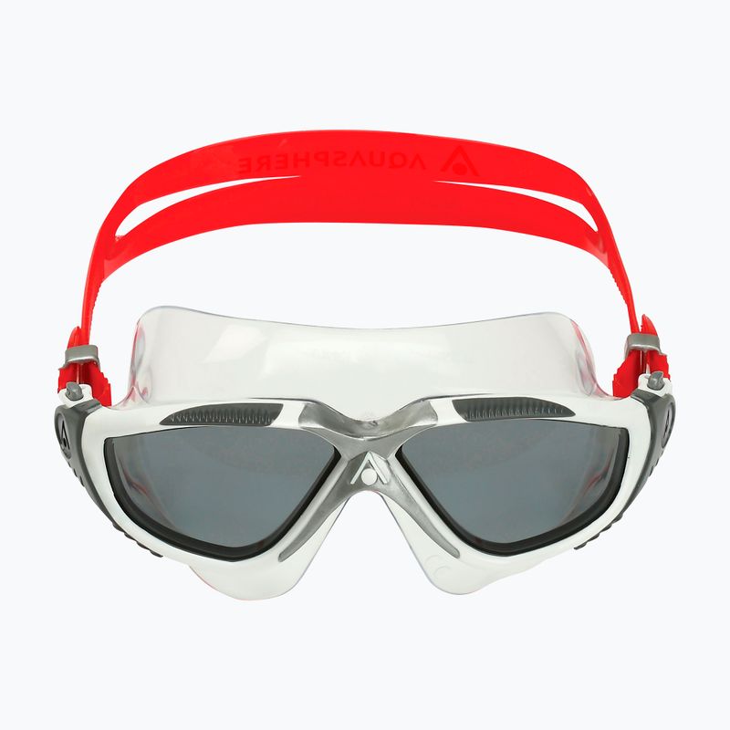 Aquasphere Vista weiß/rot/dunkel Schwimmmaske MS5600915LD 2