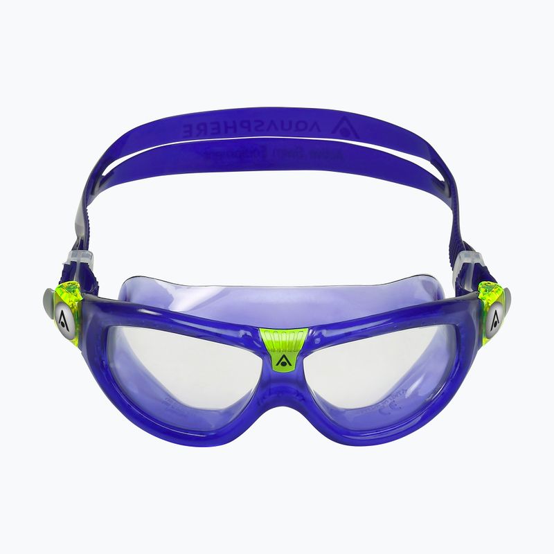 Aquasphere Seal Kid 2 rot/lila/limone Kinderschwimmmaske 2