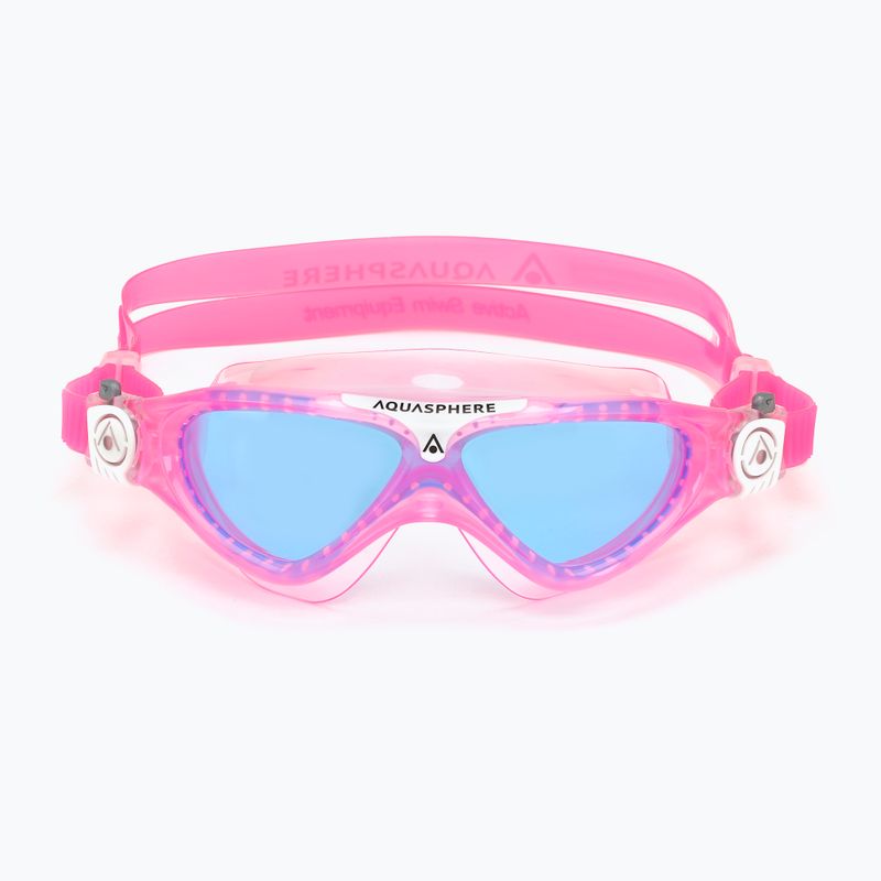 Aquasphere Vista Kinderschwimmmaske rosa/weiß/blau MS5630209LB 7
