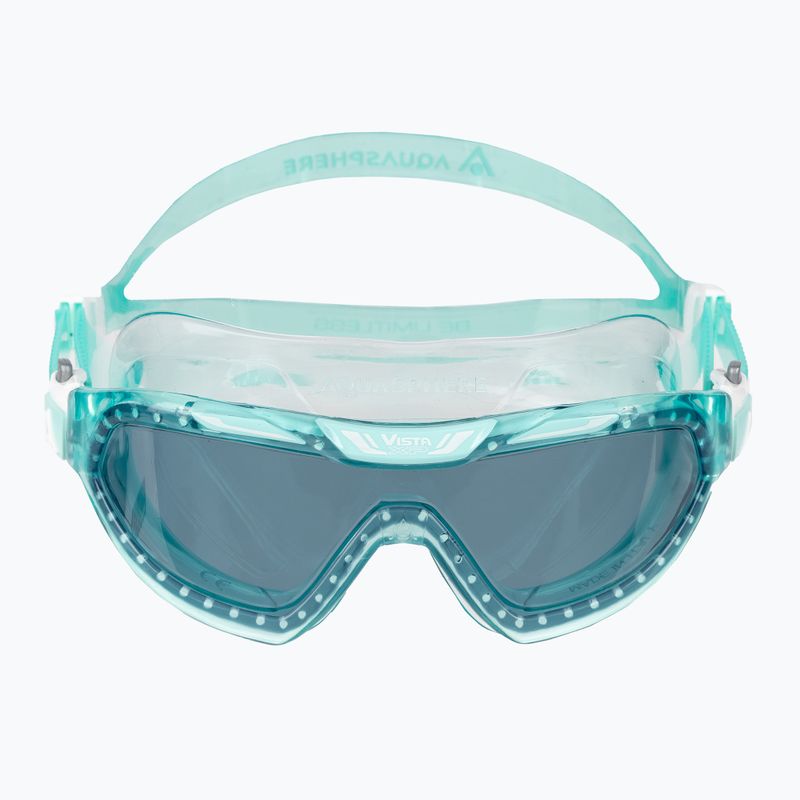 Aquasphere Vista XP getönte grüne Bademaske MS5643535LD 2