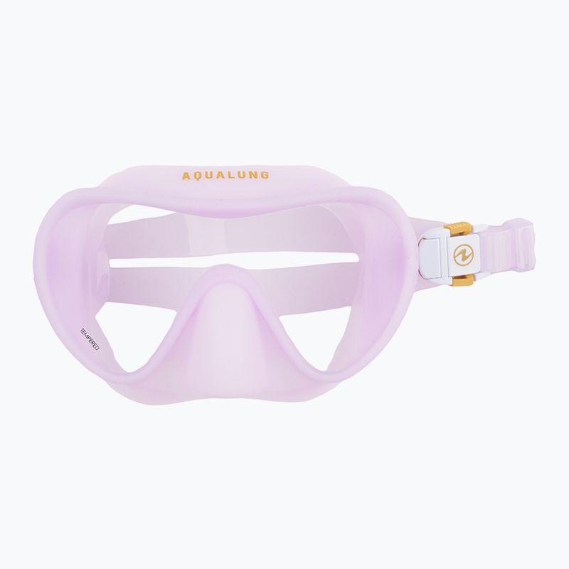 Aqualung Combo Nabul Maske + Schnorchelset rot/weiß 2