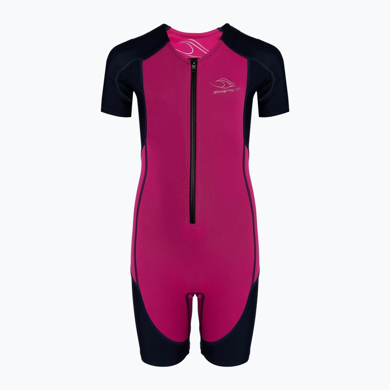Aquasphere Stingray HP rosa/marineblauer Neoprenanzug für Kinder 2
