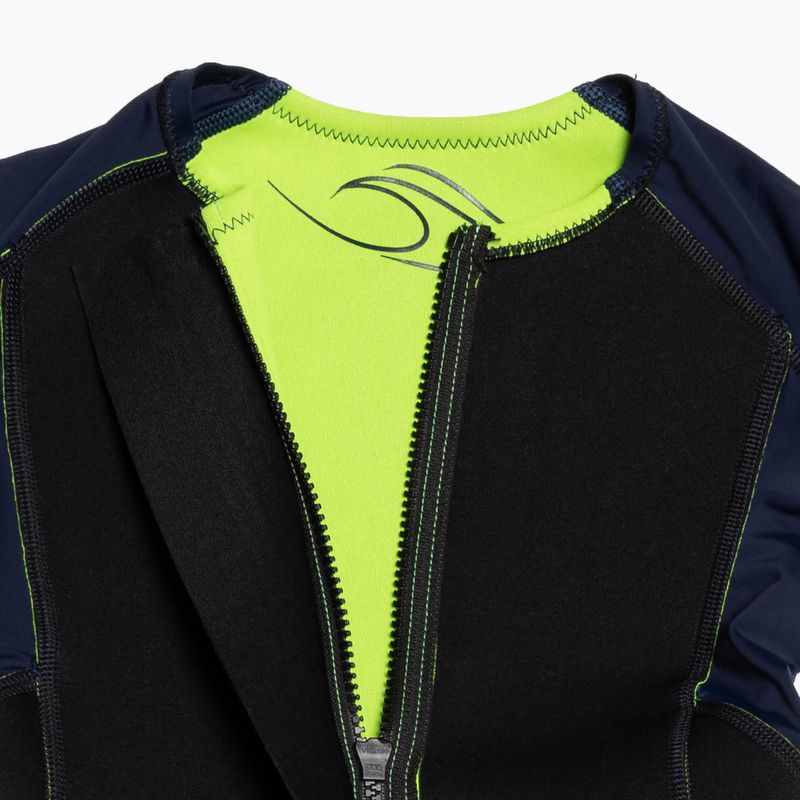 Aquasphere Stingray HP hellgrün/navyblau Kinder Neoprenanzug 4
