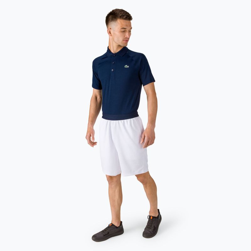Lacoste Herren Tennisshorts weiß GH1044 2