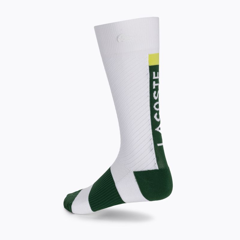 Lacoste Compression Zones Lange Tennissocken weiß RA4181 BFH 2