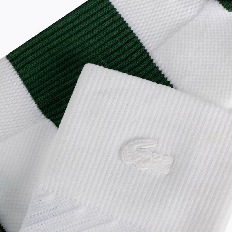 Lacoste Compression Zones Lange Tennissocken weiß RA4181 BFH 4