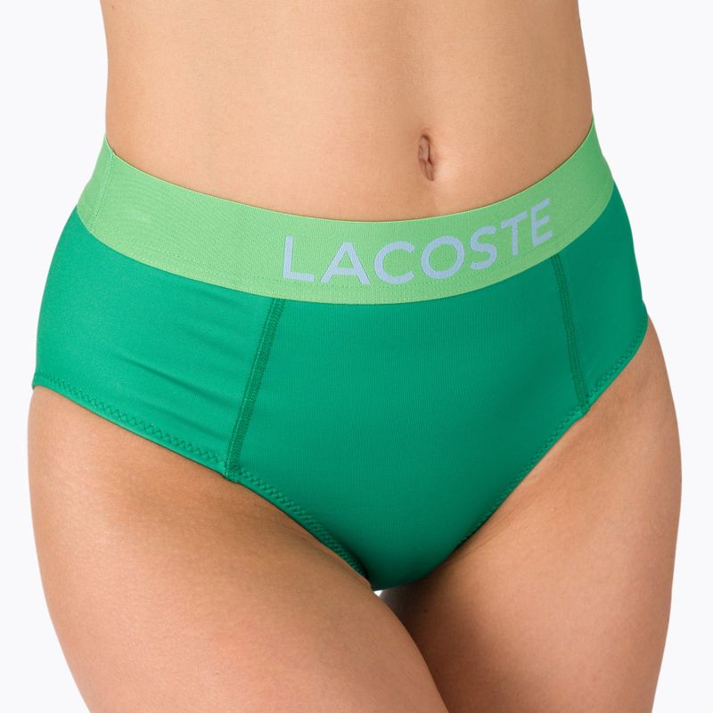 Lacoste Badeanzug unten grün MF3390 4