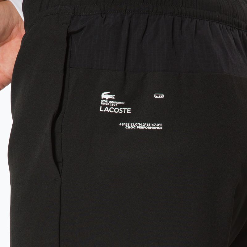 Lacoste Herren Tennisshorts schwarz GH1041 4