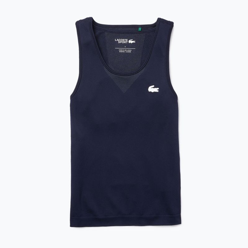 Lacoste Damen Tennishemd navy blau TF7882 5