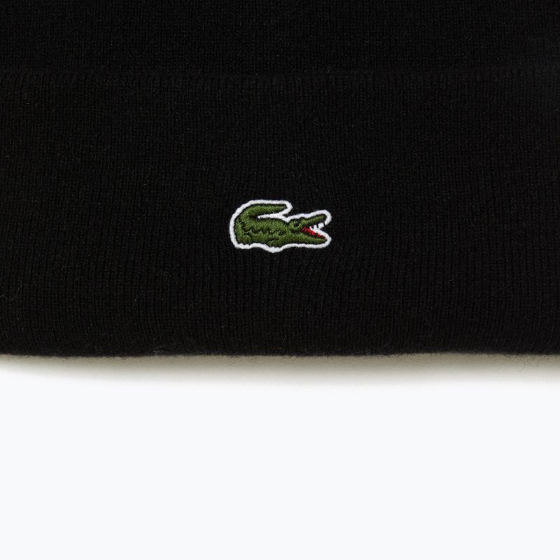 Lacoste Wintermütze RB9825 schwarz 2