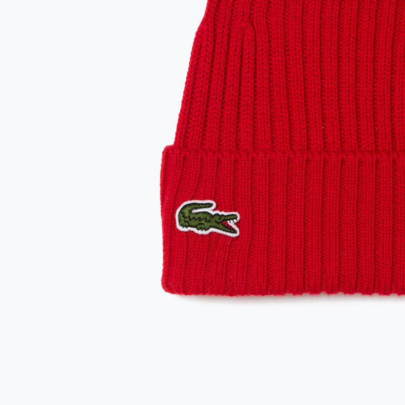 Lacoste Wintermütze RB0001 rot 2