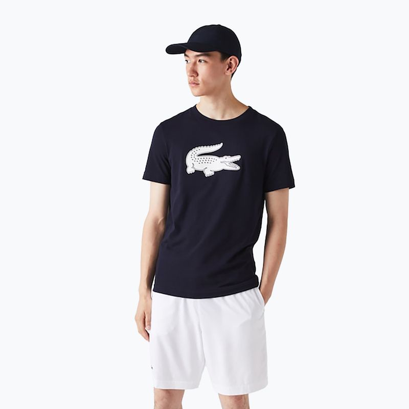 Lacoste Herren Tennishemd navy blau TH2042 2