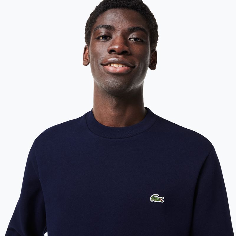 Herren Hoodie Sweatshirt Lacoste SH9608 navy blue 4