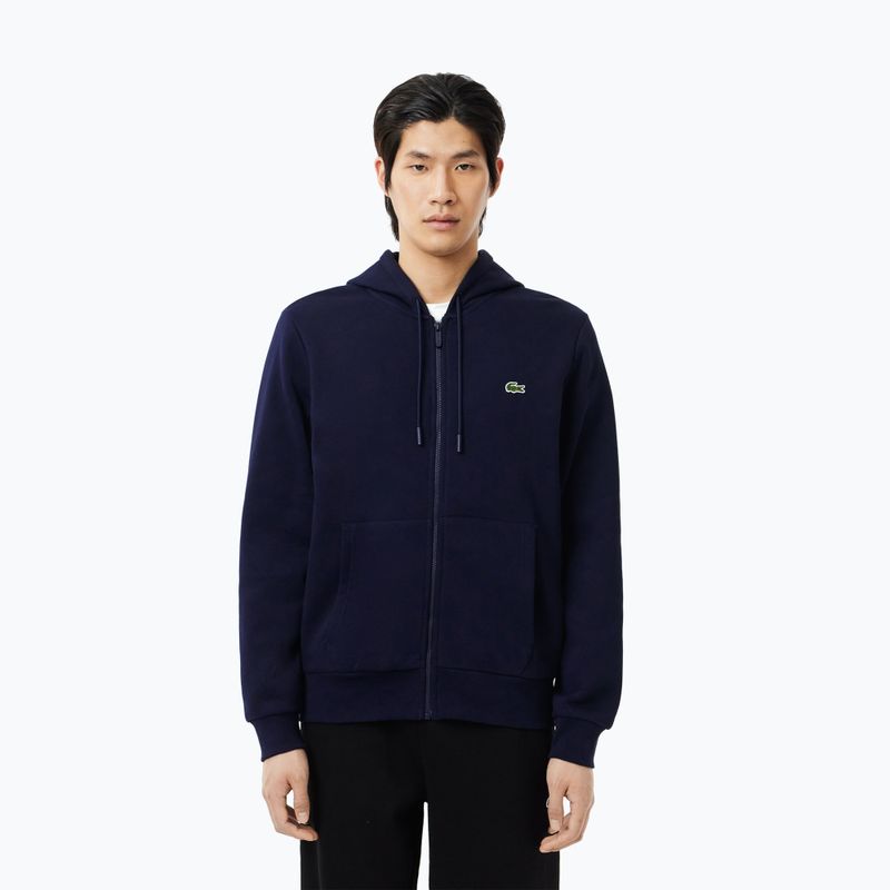 Hoodie Sweatshirt Herren Lacoste SH9626 navy blue