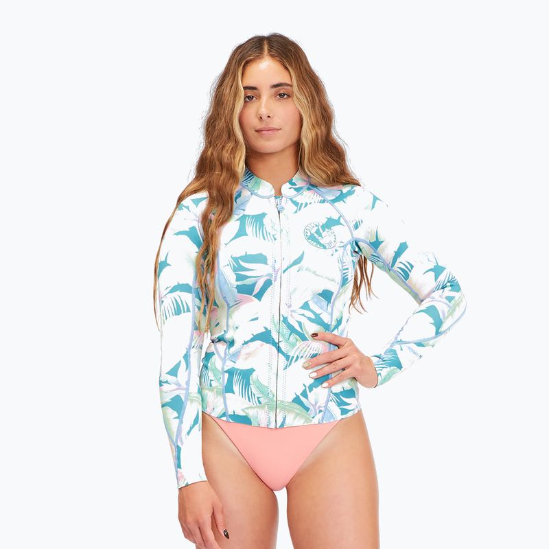 Damen-T-Shirt aus Neopren Billabong Peeky Jacket marine tropic