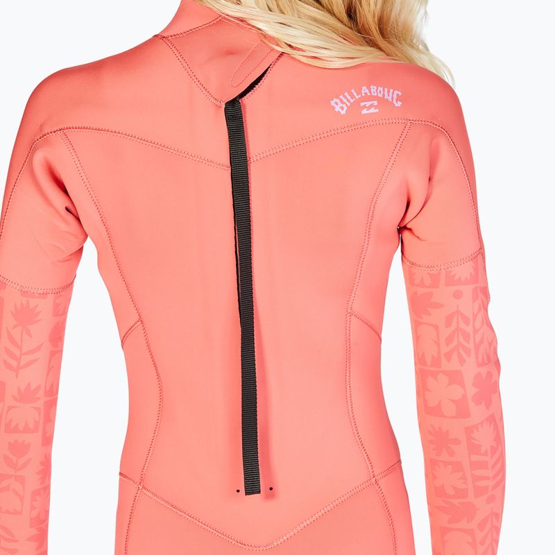 Schwimmschaum für Kinder Billabong 4/3 Teen Synergy BZ vintage coral 4