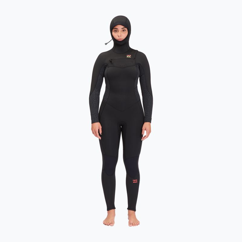 Neoprenanzug für Frauen Billabong 5/4 Synergy HD wild black