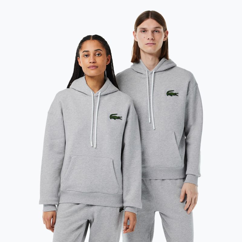 Lacoste SH6404 CCA silber chine unisex Sweatshirt