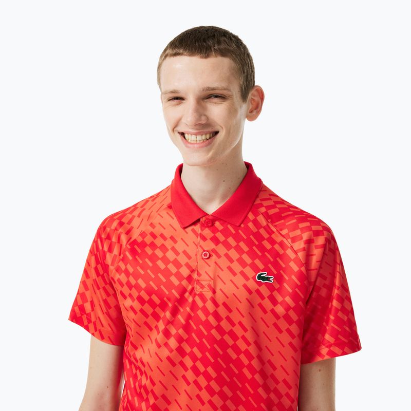 Lacoste Herren Tennis Poloshirt rot DH5174 3