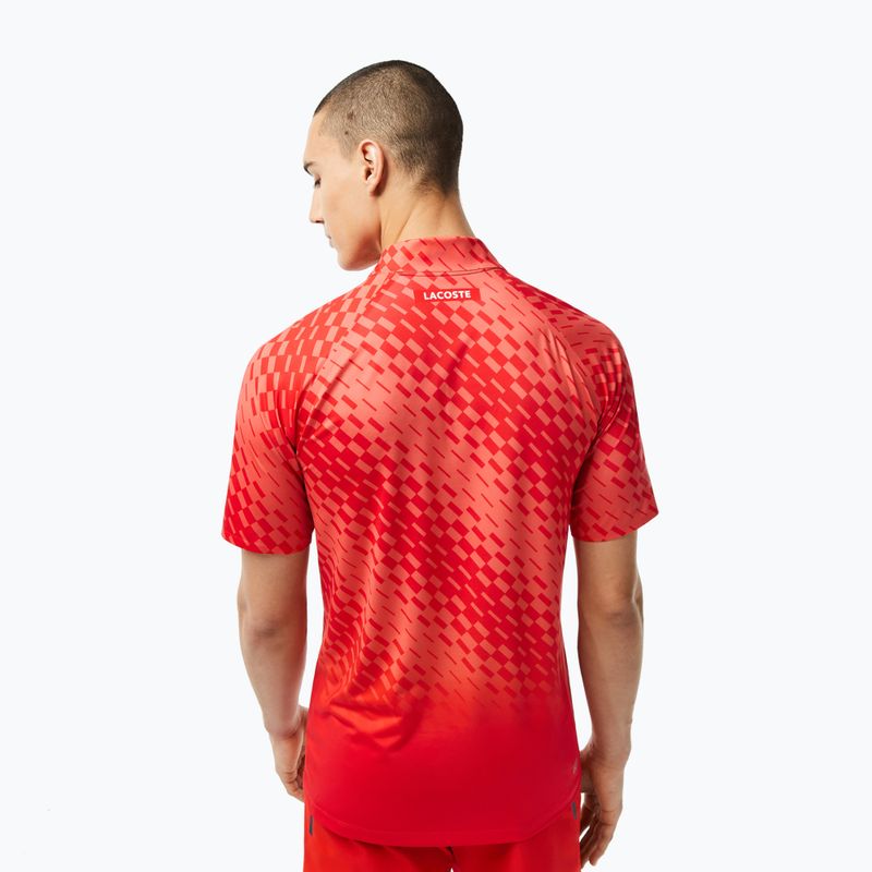 Lacoste Herren Tennis Poloshirt rot DH5177 2